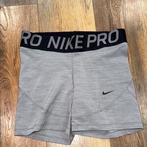 Nike Pro Women's Athletic Gray Spandex